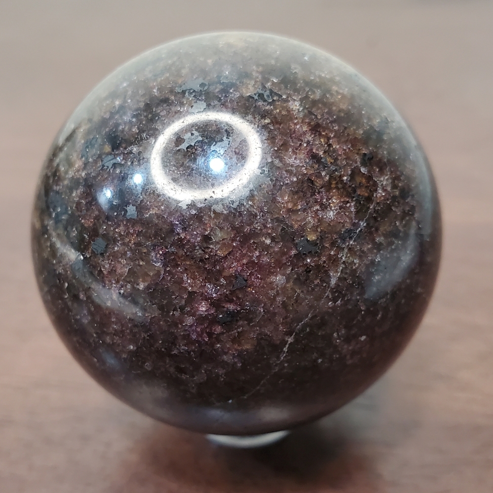 Garnet Crystal Sphere 49mm
